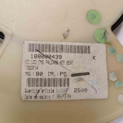 Picture of 74lcx08ttr-tsop14-ic