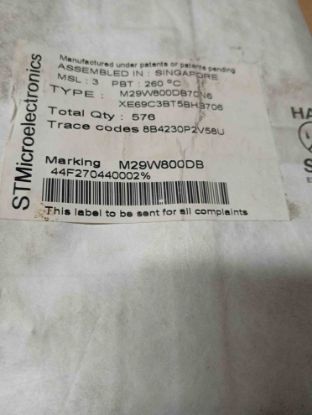 Picture of m29w800db70n6-ic