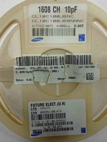 Picture of cl10c100jbnc-10pf-50v-mlcc-0603