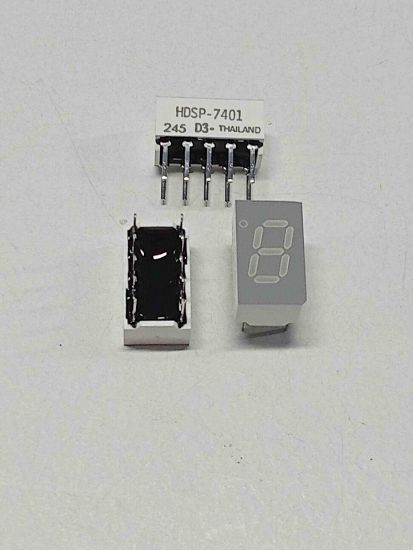 Picture of hdsp-7401-yellow-7-segment-anot-display