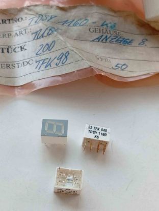 Picture of tdsy-1160-k6-yellow-7mm-display