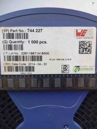 Picture of 744227-51uh-1a-92mm-x-6mm-x-5mm-smd-inductor