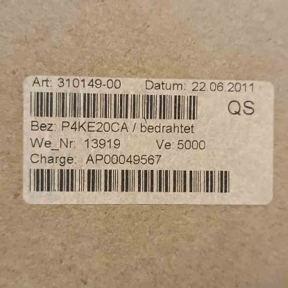 Picture of p4ke20ca-20v-400w-diode