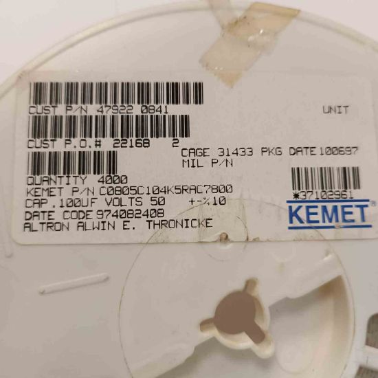 Picture of c0805c104k5rac7800-001uf-50v-805-capacitor